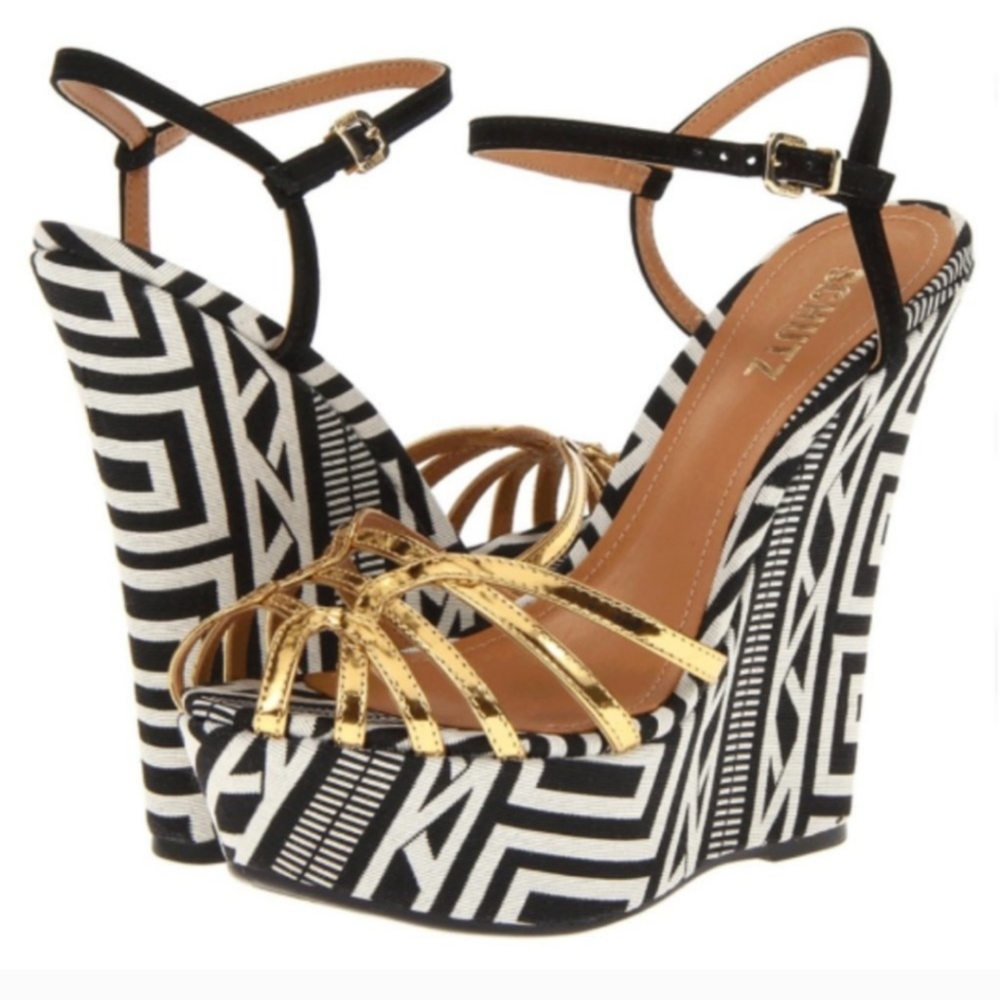 SCHUTZ Platform Wedge Heels